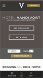 Mobile Screenshot of hotelvandivort.com